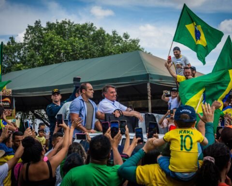 Presidente Bolsonaro em visita ao Bico do Papagaio