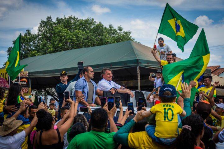 Presidente Bolsonaro em visita ao Bico do Papagaio