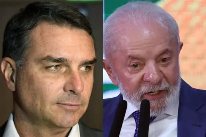 Flávio Bolsonaro / Lula da Silva