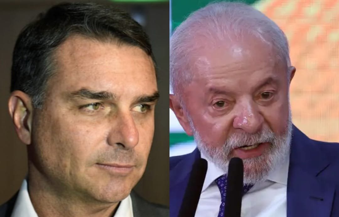Flávio Bolsonaro / Lula da Silva
