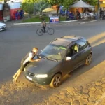 Pedestre é atropelado durante travessia em cruzamento de vias em Augustinópolis Homem é atropelado em cruzamento de Augustinópolis