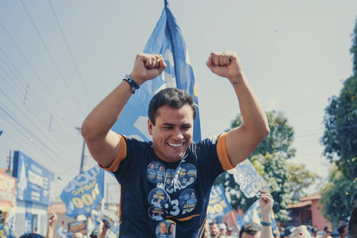 Candidato a deputado federal Lucas Camplo