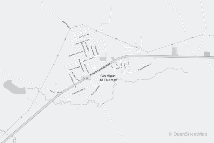 Mapa de São Miguel do Tocantins